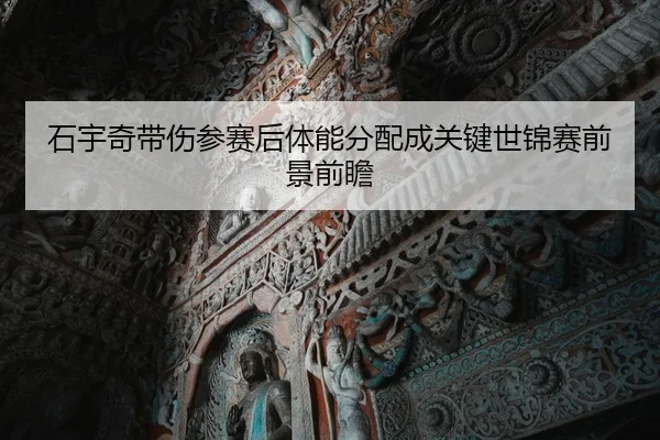 石宇奇带伤参赛后体能分配成关键世锦赛前景前瞻